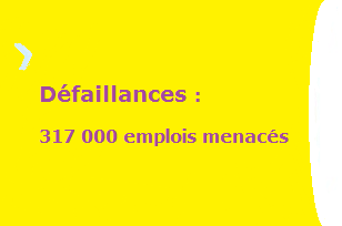 Le grand incendie : 317 000 emplois menacés par la seule flambée des défaillances d’entreprises